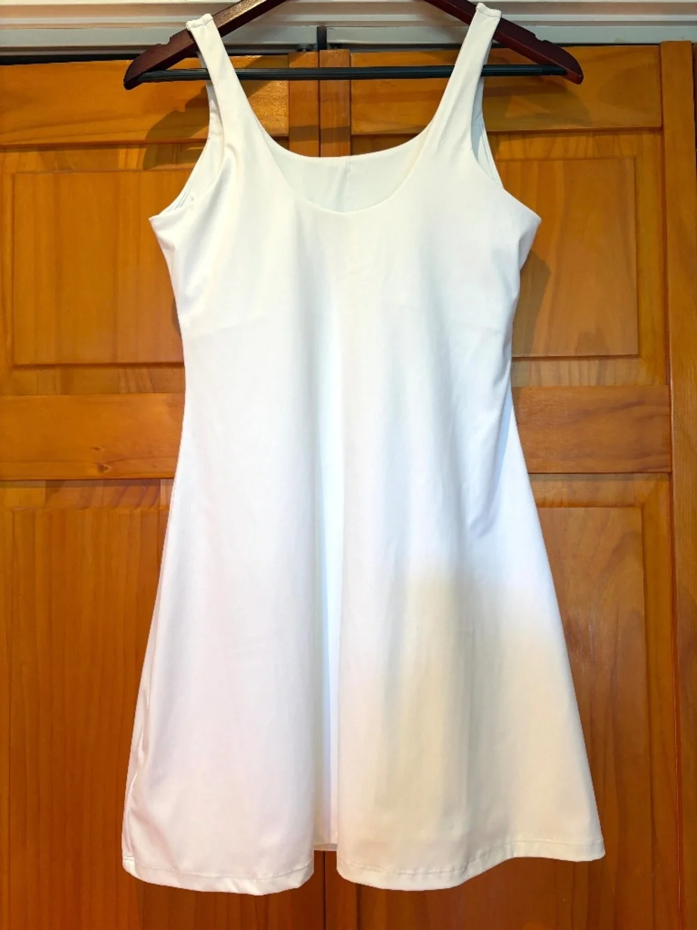 Athletic Tennis, Golf Dress White Sleeveless, Lined with Shorts Size 10